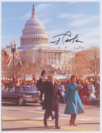 Lot #311 Jimmy and Rosalynn Carter Signed Photographs - Image 5