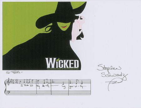 Lot #789 Stephen Schwartz Signed Photographs - Image 1