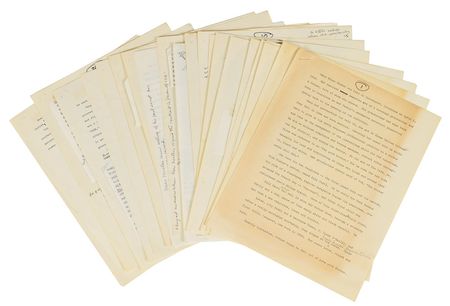 Lot #976 Mary Miles Minter: Minter's hand-edited unpublished biography, shedding light on her romance with actor William Desmond Taylor - Image 1