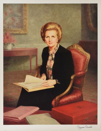 Lot #510 Margaret Thatcher Print - Image 1