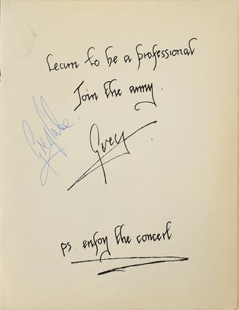 Lot #828 Emerson, Lake, and Palmer Pair of Signed Programs Programs - Image 3