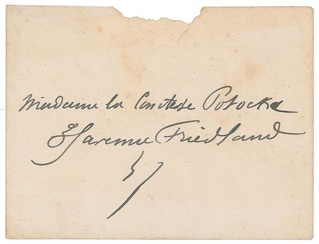Lot #70 Guy de Maupassant Handwritten Letter Signed - Image 3