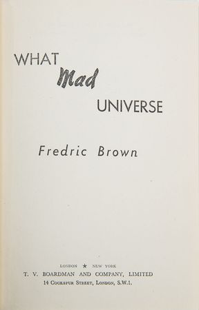 Lot #233  Science Fiction: Brown and Pohl - Image 1