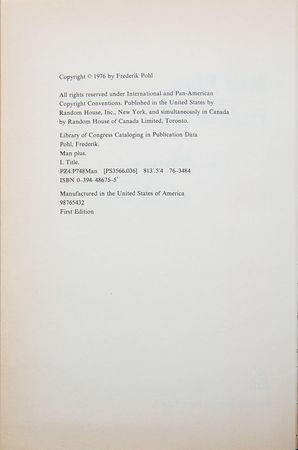 Lot #233  Science Fiction: Brown and Pohl - Image 5