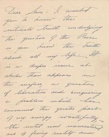 Lot #78 Anais Nin Handwritten Letter Signed - Image 1