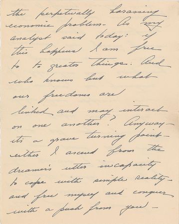 Lot #78 Anais Nin Handwritten Letter Signed - Image 2