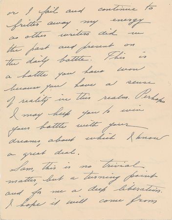 Lot #78 Anais Nin Handwritten Letter Signed - Image 3