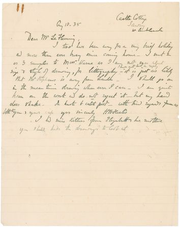 Lot #82 Beatrix Potter: ?Again the Puddle ducks pass: pit pat paddle pat; while kittens squirrels rabbits frisk and gambol? - Image 2