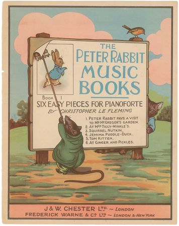 Lot #82 Beatrix Potter: ?Again the Puddle ducks pass: pit pat paddle pat; while kittens squirrels rabbits frisk and gambol? - Image 3