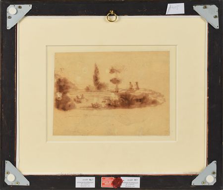 Lot #731 Frederic Chopin: Incredible original artwork by the masterful French composer - Image 3