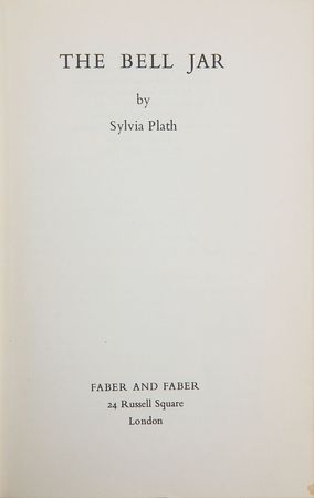 Lot #223 Sylvia Plath Book - Image 1