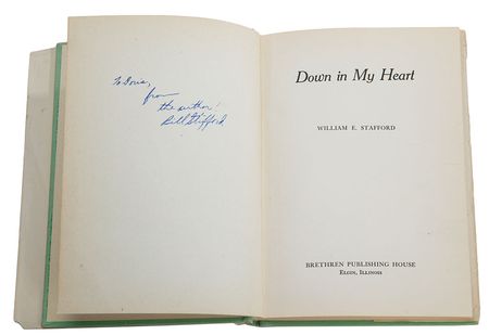 Lot #241 William Stafford Book - Image 1