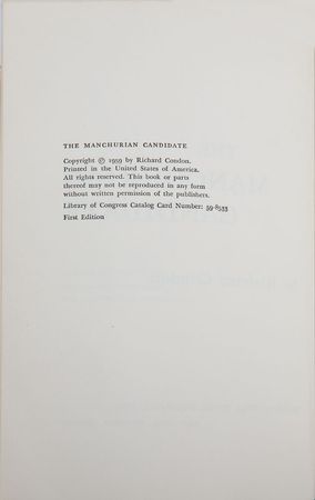 Lot #143 Richard Condon Book - Image 2