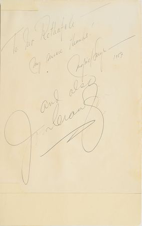 Lot #925 Actors, Athletes, and Aviators Group Lot - Image 1