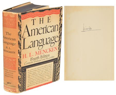 Lot #198  Lexicographers and Journalists - Image 1
