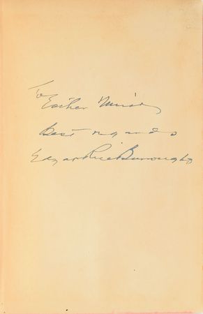 Lot #135 Edgar Rice Burroughs Book - Image 1