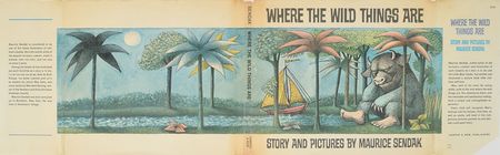 Lot #92 Maurice Sendak: Spectacular first edition of Where the Wild Things Are, signed with a Carol sketch - Image 4