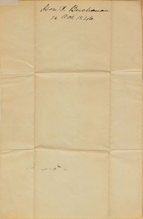 Lot #265 James Buchanan Handwritten Letter Signed - Image 3