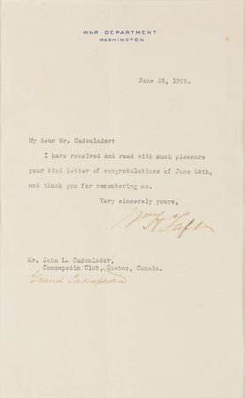 Lot #150 William H. Taft - Image 2