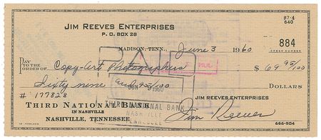 Lot #796 Jim Reeves - Image 1