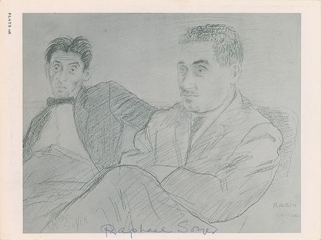 Lot #698 Raphael Soyer - Image 2