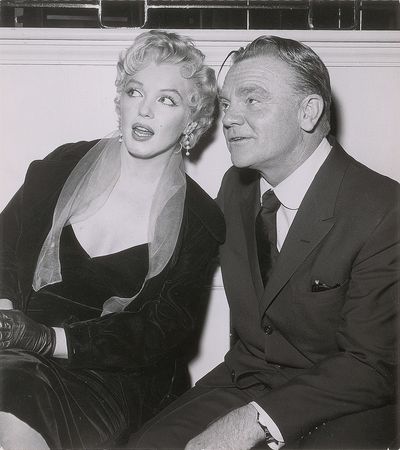 Lot #986 Marilyn Monroe and James Cagney Photograph - Image 1