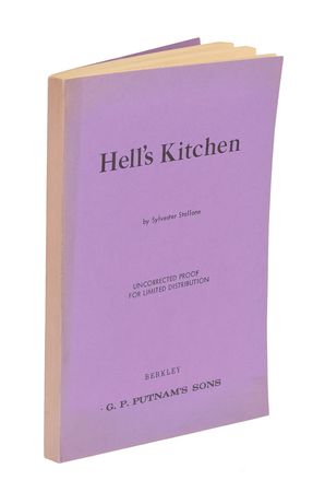 Lot #996 Sylvester Stallone: Scarce uncorrected proof for Stallone's unpublished novel - Image 4