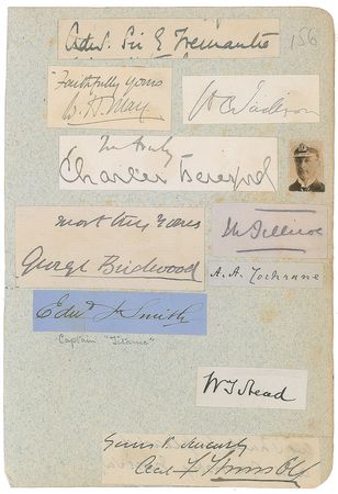 Lot #433 Titanic: Edward J. Smith: Rare