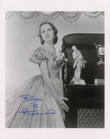 Lot #941 Olivia de Havilland Signed Photographs - Image 1