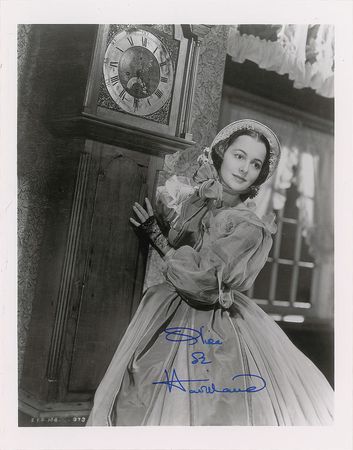 Lot #941 Olivia de Havilland Signed Photographs - Image 2
