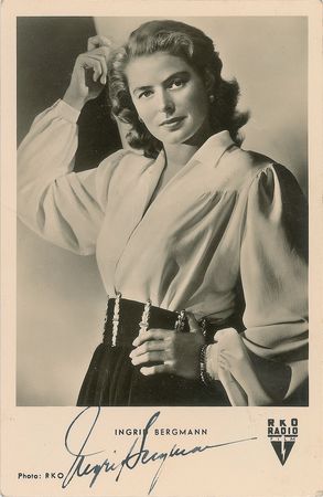 Lot #928 Ingrid Bergman Signed Photographs - Image 2