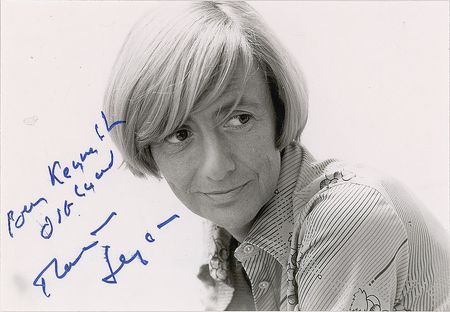 Lot #228 Francoise Sagan Signed Photographs - Image 1