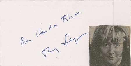 Lot #228 Francoise Sagan Signed Photographs - Image 2