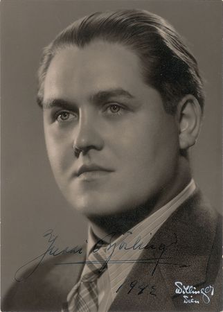 Lot #768 Jussi Bjorling Signed Photograph - Image 1