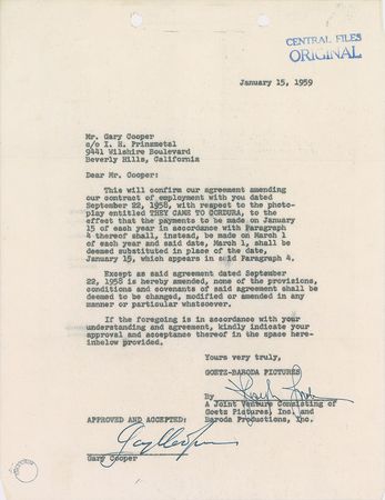 Lot #936 Joan Crawford and Gary Cooper Group Lot - Image 5