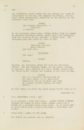 Lot #34 F. Scott Fitzgerald: Official script for Fitzgerald's last film - Image 4