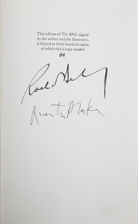 Lot #147 Roald Dahl and Quentin Blake Book - Image 1