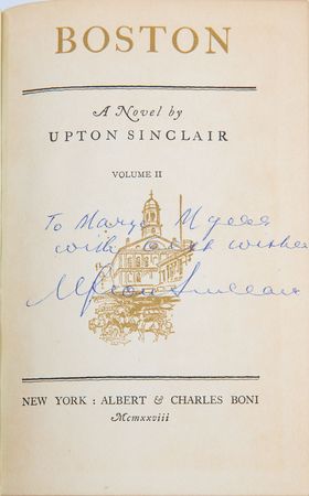 Lot #239 Upton Sinclair - Image 3
