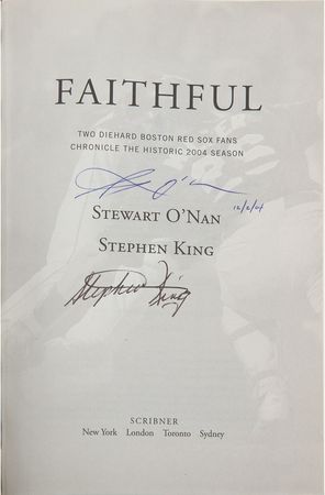 Lot #1024 Stephen King and Stewart O'Nan Book - Image 1