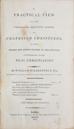 Lot #514 William Wilberforce Book - Image 2