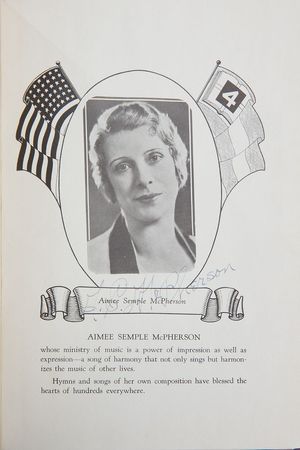 Lot #491 Aimee Semple McPherson Book - Image 1