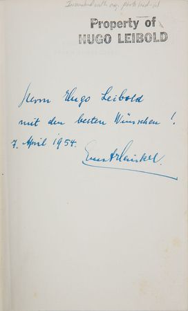 Lot #566 Ernst Heinkel Book - Image 1