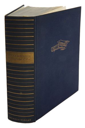 Lot #566 Ernst Heinkel Book - Image 2