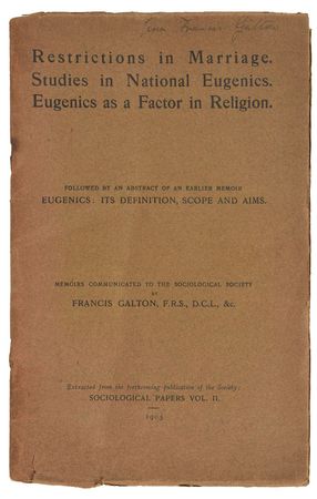 Lot #469 Francis Galton - Image 1