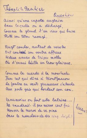 Lot #122 Stefan Zweig: Zweig requests a poetic translation—