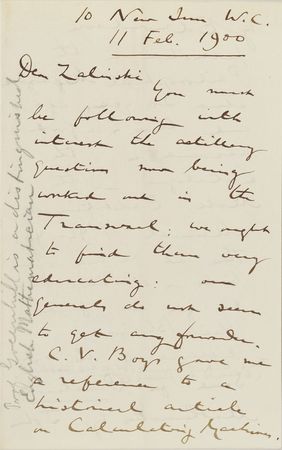 Lot #384 Alfred George Greenhill - Image 1