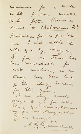 Lot #384 Alfred George Greenhill - Image 6