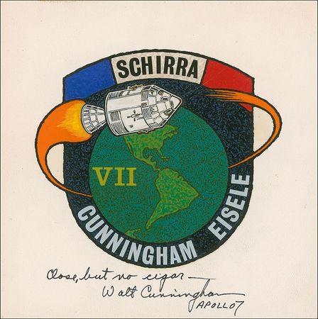 Lot #628 Walt Cunningham Painting - Image 1