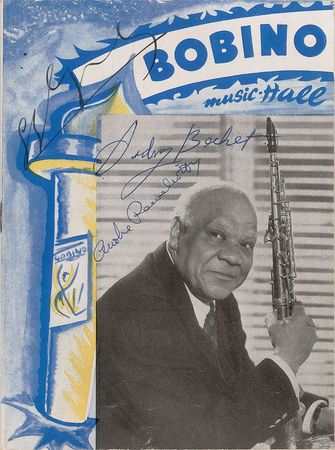 Lot #775 Sidney Bechet Program - Image 1