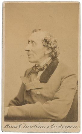 Lot #2 Hans Christian Andersen: Exceptional portrait of 